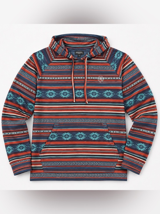 Rock & Roll Denim Other - NWT Men’s Rock&Roll Denim Aztec Pullover